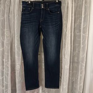 Express Cropped Mid Rise Leggings 
Size 4
EC